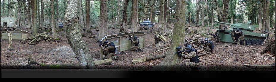 world s largest paintball